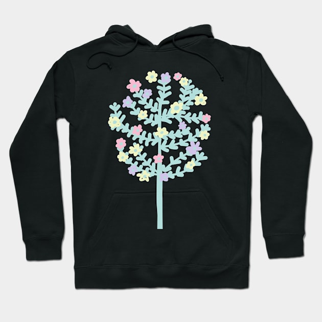 PASTEL TREE Hoodie by aroba